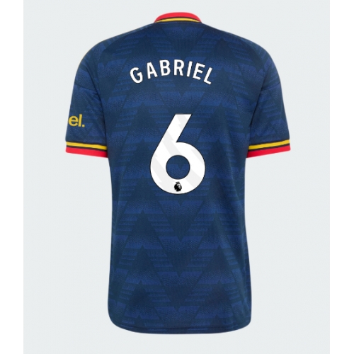 Billige Fotballdrakt Arsenal Gabriel Magalhaes #6 Replika Bortedrakt 2026-27 Kortermet Billige Fotballdrakt Arsenal Gabriel Magalhaes #6 Replika Bortedrakt 2026-27 Kortermet